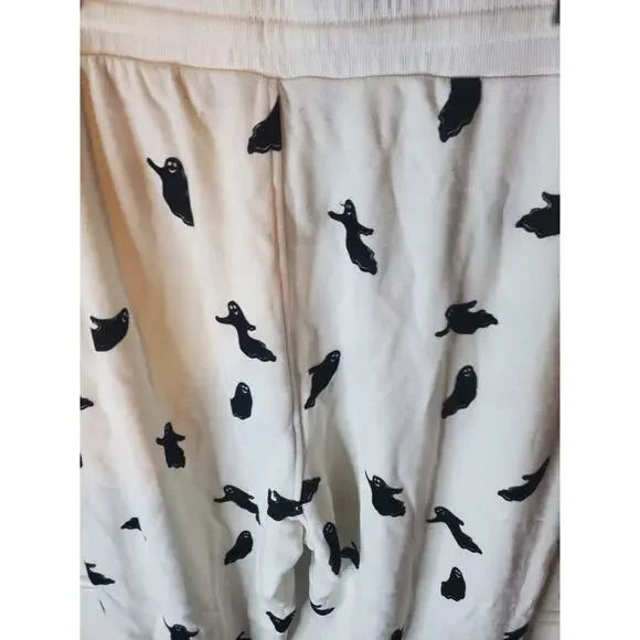 Jane + Delancey Halloween Ghost Joggers, NWT, XL - Picture 4 of 6